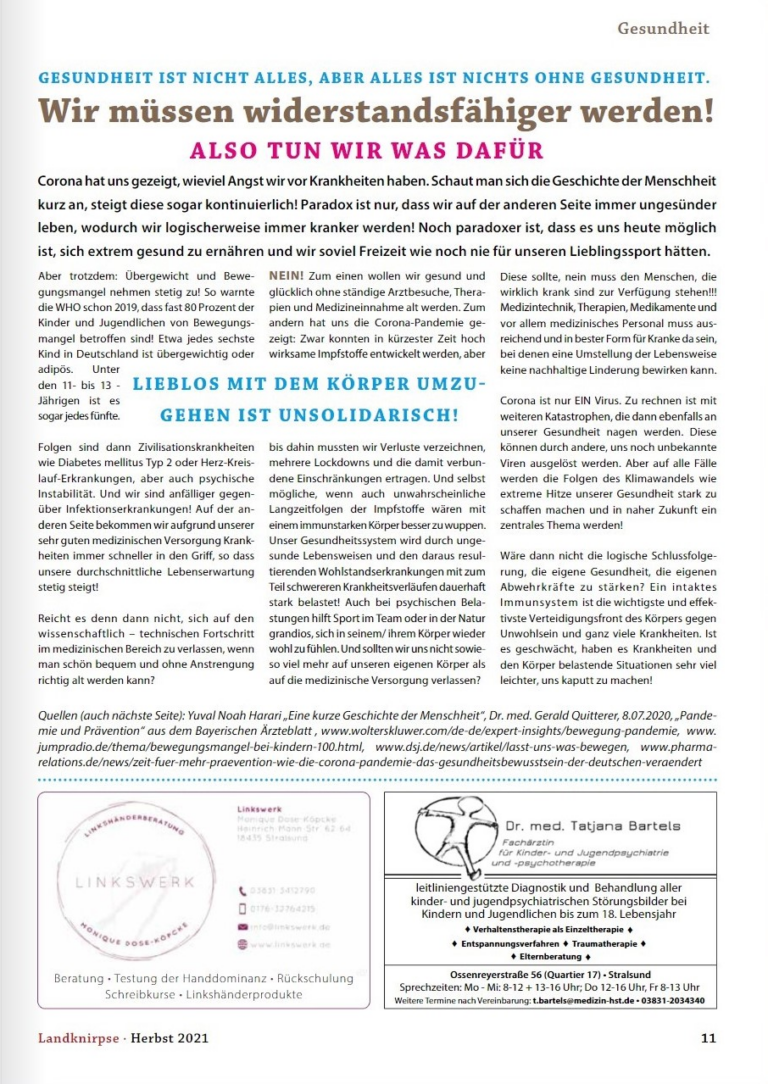 September - November 2021